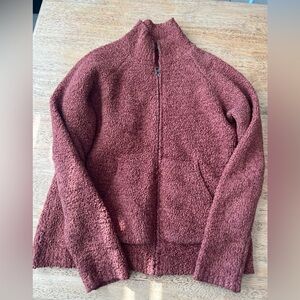 Women's Cozy Maroon Jacket